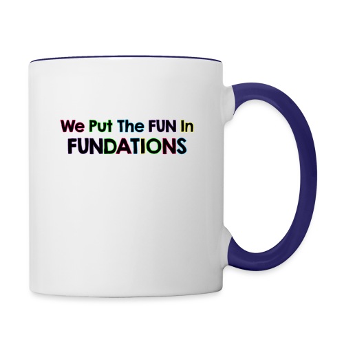 fundations png - Contrast Coffee Mug