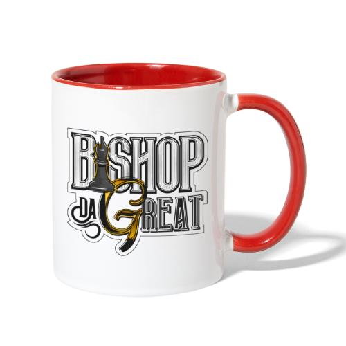 Bishop DaGreat Logo Merch - Contrast Coffee Mug