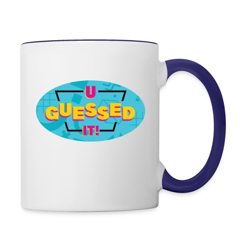 U Guessed It Logo - Contrast Coffee Mug
