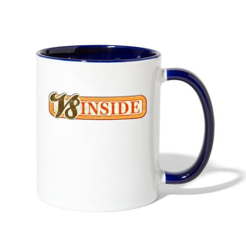 V8 INSIDE - Contrast Coffee Mug