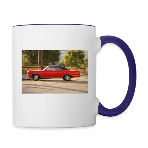 car muscle - Contrast Coffee Mug
