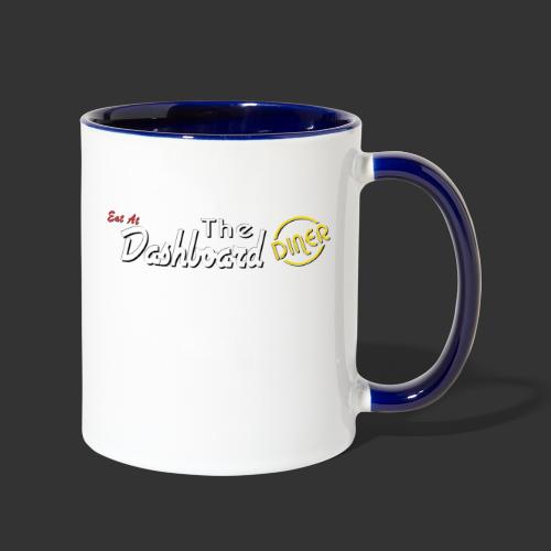 The Dashboard Diner Horizontal Logo - Contrast Coffee Mug