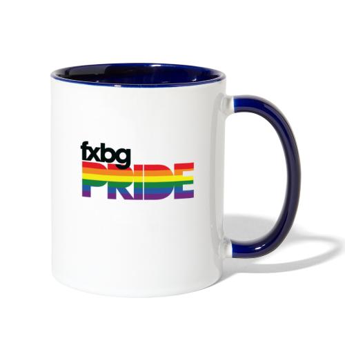 FXBG PRIDE LOGO - Contrast Coffee Mug