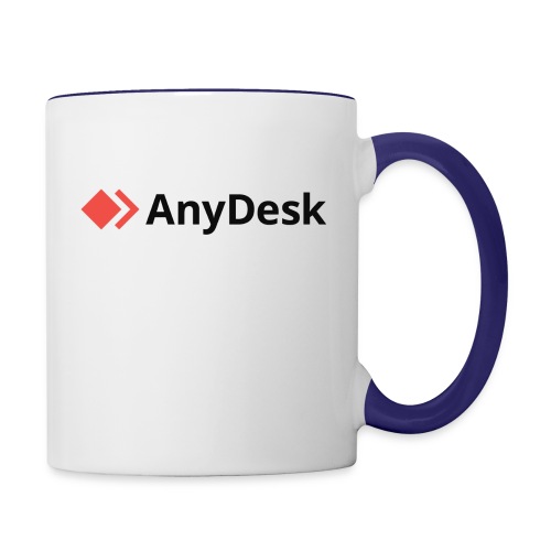AnyDesk Black Logo - Contrast Coffee Mug