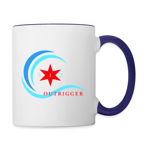 312 Outrigger RED - Contrast Coffee Mug