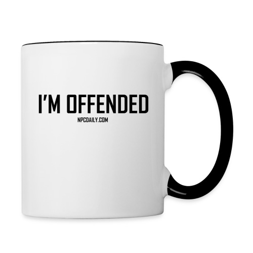 I m Offended but in Dark - Contrast Coffee Mug