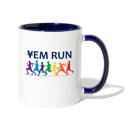 YEM RUN - Contrast Coffee Mug
