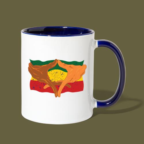 Haile Selasie Diamond - Contrast Coffee Mug