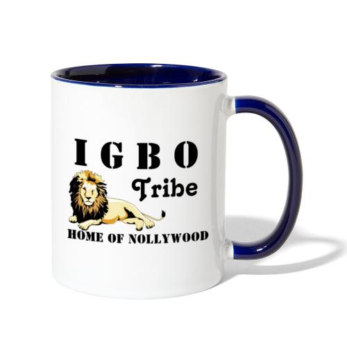 Igbo Tribe In West Africa - Contrast Coffee Mug