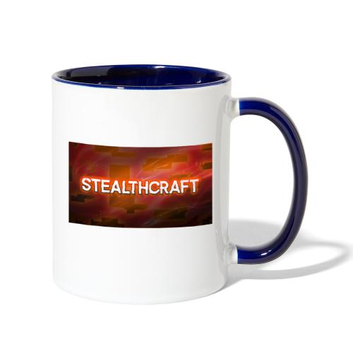 StealthCraft Logo w/Background - Contrast Coffee Mug
