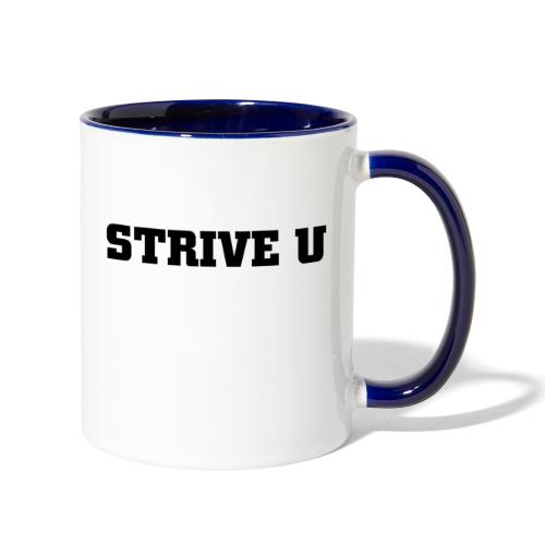 STRIVE U - Contrast Coffee Mug