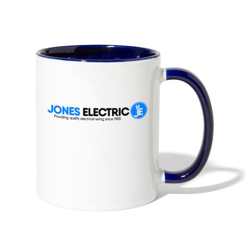 Jones Electric Logo Vector - Contrast Coffee Mug