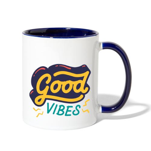 Good Vibes - Contrast Coffee Mug