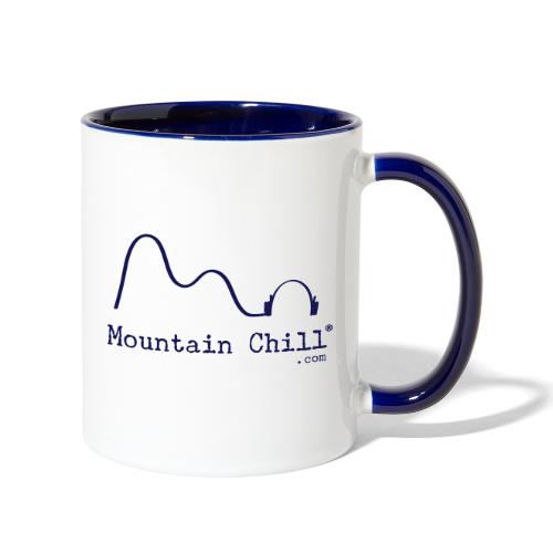 Mountain Chill Radio Vintage (2-sided) - Contrast Coffee Mug