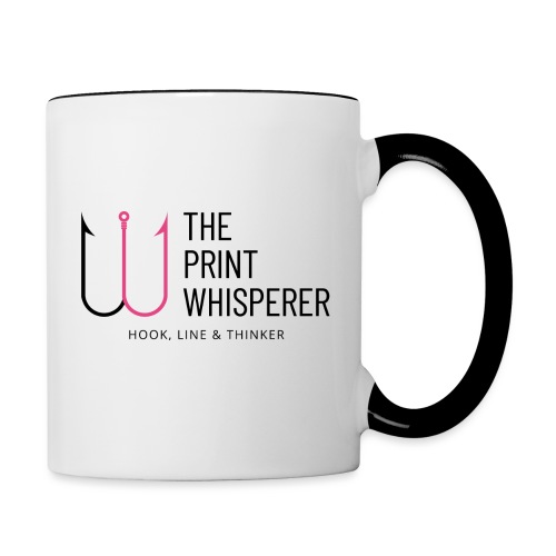The Print Whisperer Logo - Contrast Coffee Mug