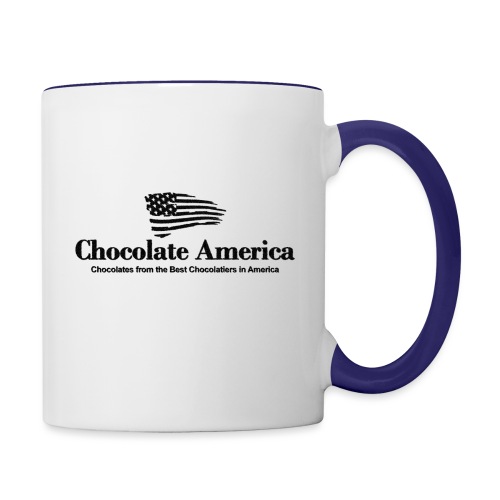 Logo for Chocolate America - Contrast Coffee Mug