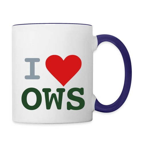 I OWS - Contrast Coffee Mug