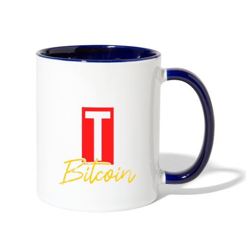Places To Get Deals On BITCOIN SHIRT STYLE - Contrast Coffee Mug