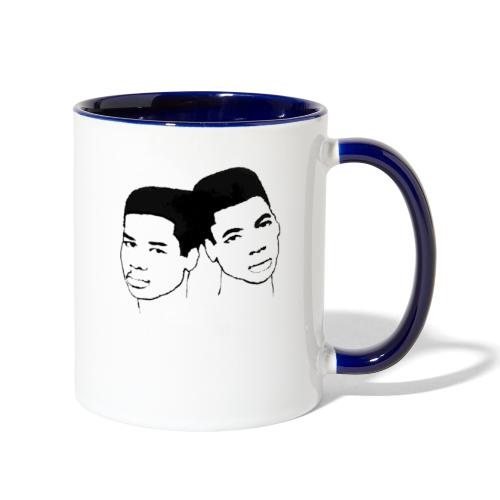 The Brothers / Silouette - Contrast Coffee Mug