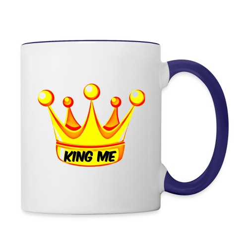 King Me - Contrast Coffee Mug