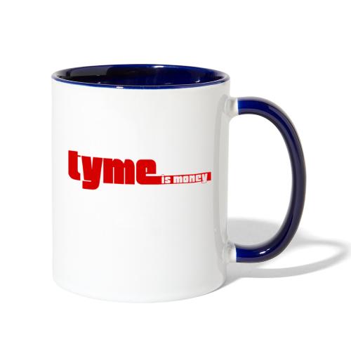 Tyme is Money - Contrast Coffee Mug
