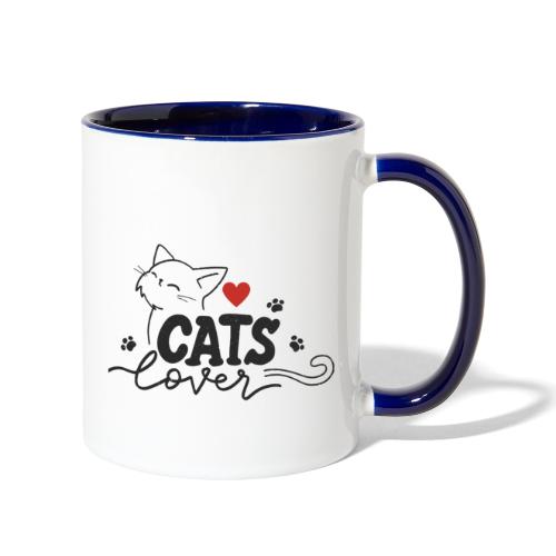 Cats Lovers Design - Contrast Coffee Mug