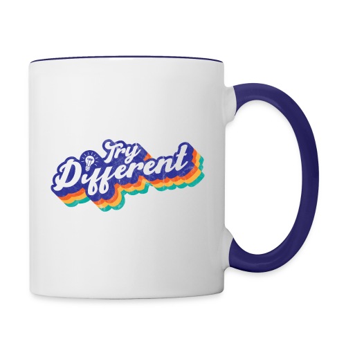 Try Different (Accessories) - Contrast Coffee Mug