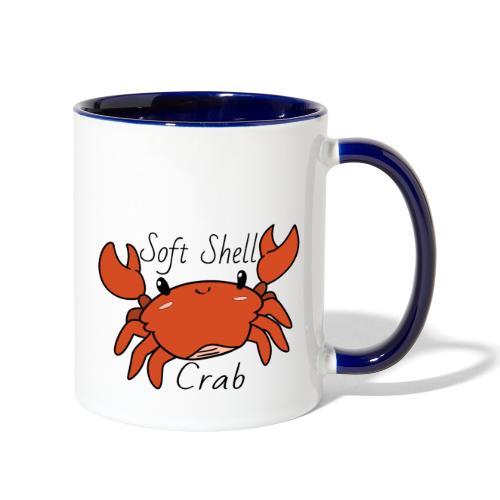Kawaii Soft Shell Crab - Contrast Coffee Mug