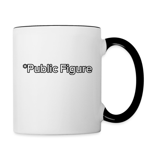 *Public Figure - Contrast Coffee Mug