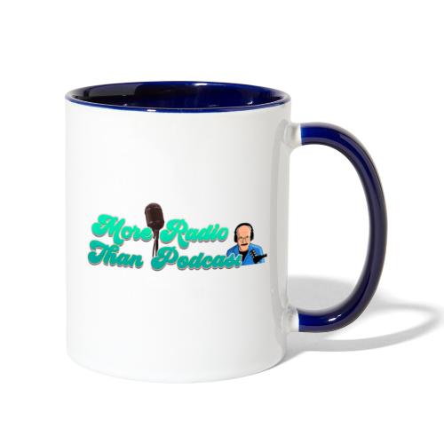 More Radio Than Podcast - Contrast Coffee Mug