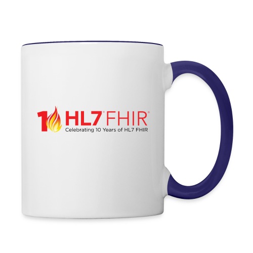 10th Anniversary of HL7 FHIR - Contrast Coffee Mug