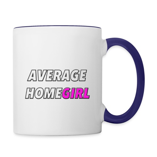 Average HomeGIRL - Contrast Coffee Mug