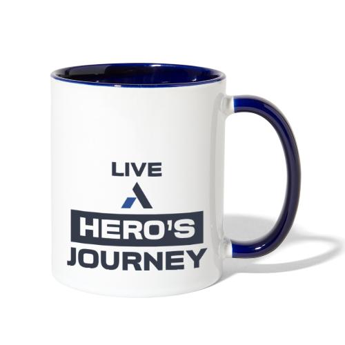 live a hero s journey 2 01 - Contrast Coffee Mug