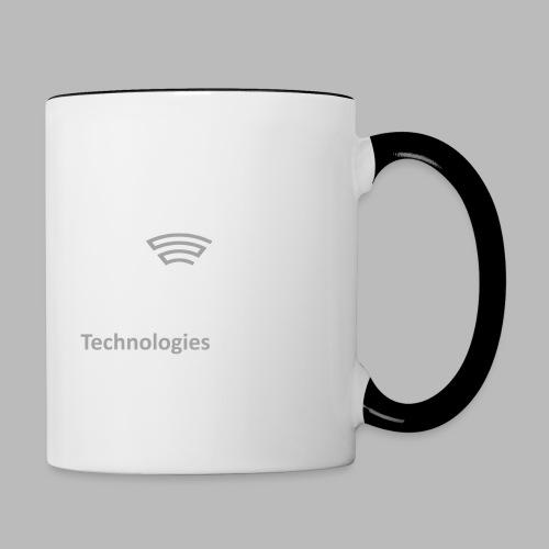 OOGA Logo White - Contrast Coffee Mug