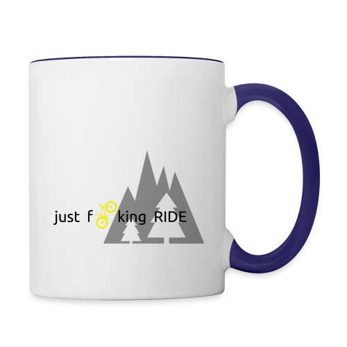Mountain Biking JFR - Contrast Coffee Mug