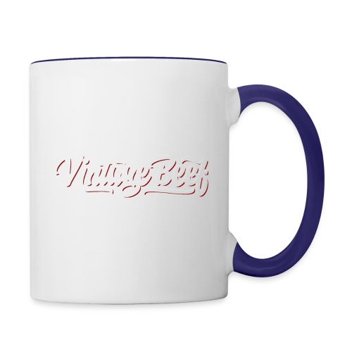 VintageBeef Banner White - Contrast Coffee Mug