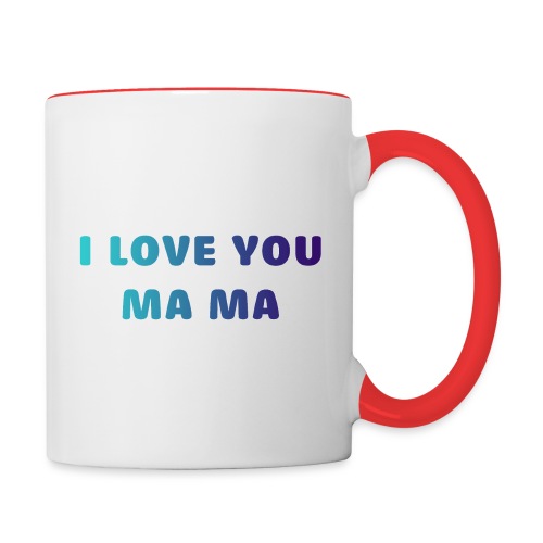 LOVE YOU PA PA - Contrast Coffee Mug