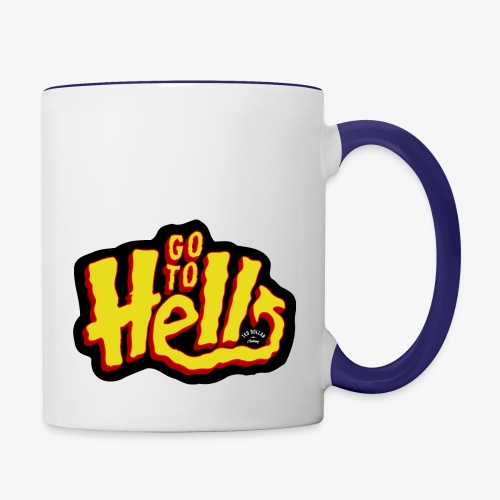 Go to Hell - Contrast Coffee Mug