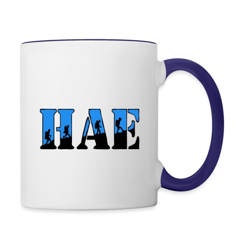 Half Ass Expedition logo - Contrast Coffee Mug