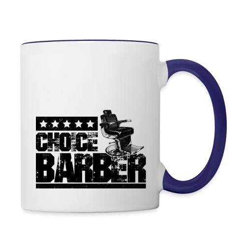 Choice Barber 5-Star Barber - Black - Contrast Coffee Mug