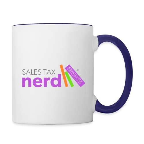 Sales Tax Nerd - Contrast Coffee Mug