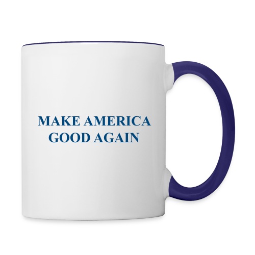 MAGOOA navy blue - Contrast Coffee Mug