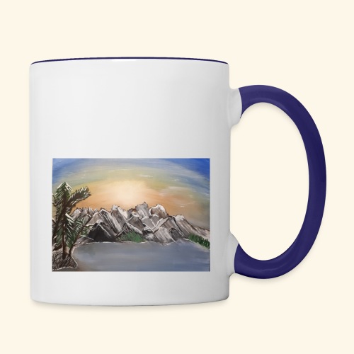Snow Desert - Contrast Coffee Mug