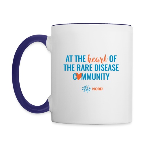 NORD: At the Heart of the Rare Disease Community - Contrast Coffee Mug
