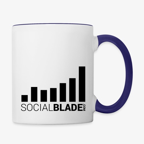 Socialblade (Dark) - Contrast Coffee Mug