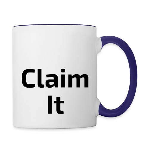 Claim It - Contrast Coffee Mug