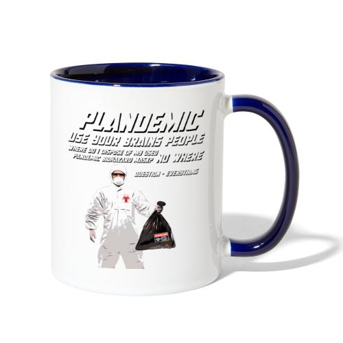 Plandemic v2.0 - Contrast Coffee Mug
