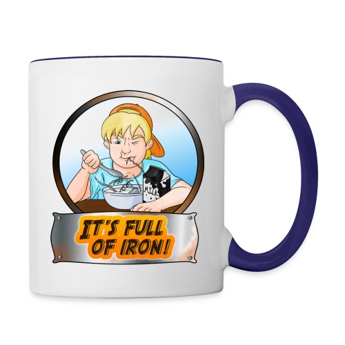 Full of Iron - Contrast Coffee Mug