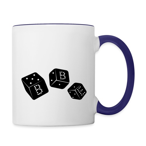 black box_vector2 - Contrast Coffee Mug