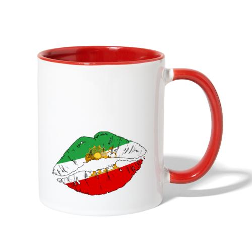 Persian lips - Contrast Coffee Mug